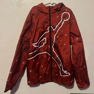 Brand new never worn Jordan windbreaker coat